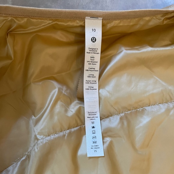 Lululemon Insulated Quilted Long Vest, W10 - Picture 6 of 15